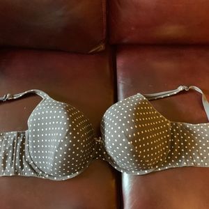 Polka Dot Bra by Cacique Size 42F Lane Bryant